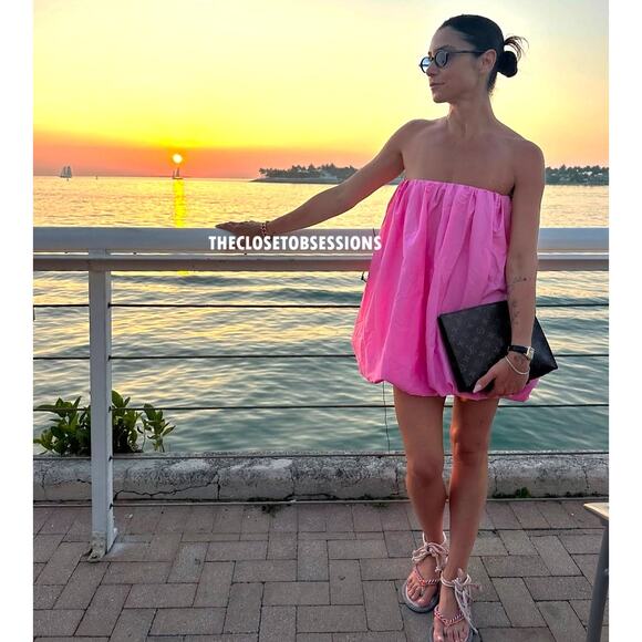 ZARA BLOGGER FAVE!!! Strapless Mini Dress NWT - Picture 11 of 16